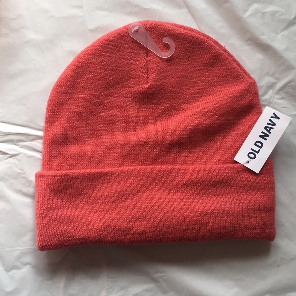 NWT Old Navy Beanie hat Orange